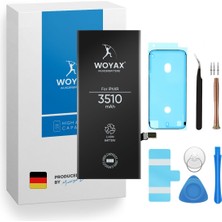 Woyax iPhone XR Uyumlu Premium Batarya 3510 mAh