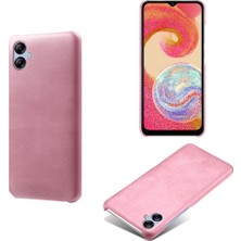 Seashell Digital Samsung Galaxy A04 4g (164.4 x 76.3 x 9.1 Mm) Cep Telefonu Kapağı, Baldır Dokulu Pu Deri Kaplı Pc Telefon Kılıfı Altın (Yurt Dışından)