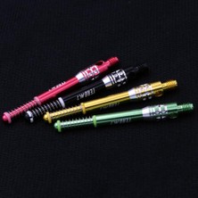 Chaoduo Shop Siyah 32,2 mm Stili Cuesoul Tero Ak7 Alüminyum Dart Milleri Uzunluk 3'lü Set (Yurt Dışından)