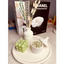 KZY Home 4’Lü Mumluk Ve Vazo Set