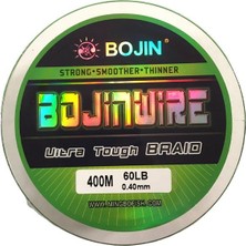 BOJİN DFT  4X Braid İp Misina 0.40 mm  400 m  Yeşil