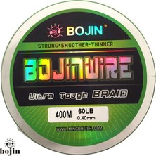 BOJİN DFT  4X Braid İp Misina 0.40 mm  400 m  Yeşil