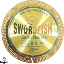 BOJİN D.DFT G.Swordfish Metal Kutu Misina100m-018mm