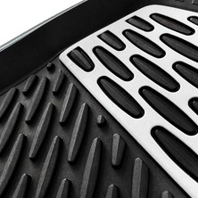 Entelux Volvo Fh 12 2022 Uyumlu 3D Havuzlu Paspas Takımı (Krom-Siyah)