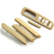 Aftermarket Passat B5.5 Ön Sağ Sol Arka Sağ Sol Kapı Iç Çekme Kolu Tutamak Bej Renk