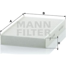 Mann CU1629 Polen Filtresi Fluence 10- / Juke 10- Pulsar 14- Sentra 14-