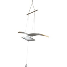 Cynthia Ahşap Uçan Martı Martı Heykeli Balkon Çim Için (Yurt Dışından)