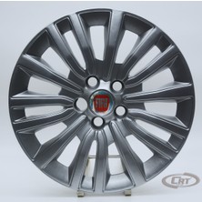 Jant Kapağı Kırılmaz 15" Egea 5 Bijon Model (Amblem Hediyeli) (1 Adet)