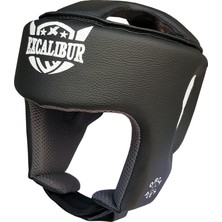 Excalibur Boks Kaskı Kafa Koruyucu Kask Amatör Müsabaka Modeli Siyah