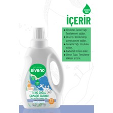 Siveno %100 Doğal Çamaşır Sabunu %100 Bitkisel Deterjan Yumuşatıcı Gerektirmez Konsantre Vegan 750 ml X 2 Adet