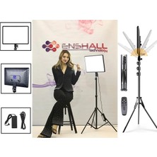 Enshall Fotoğraf ve Video Için Profesyonel Çekim Işığı Ring Lıght Stüdyo 18 Inç