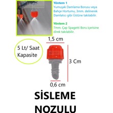 Mgf Plast Mgf 10 Adet Tekli Sera Sisleme Nemlendirme Spreyi Nozulu Kafa Sulama Ekipmanları Sera Sulama Mist Nozul