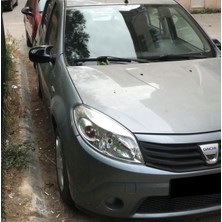 HYM Tuning Dacia Logan Yarasa Ayna Kapak, Abs Plastik Parlak Siyah
