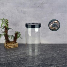 Alemdar Tohana Cam Vakumlu Kavanoz 1650ML * Siyah