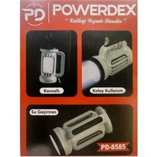 Powerdex Çift Işklı Güneş Enerjili Şarjlı El Feneri ve Kamp Lambası