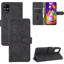 YH Market Samsung Galaxy M31S Deri Folio Flip Kılıf Tam Koruma (Yurt Dışından)
