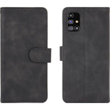 YH Market Samsung Galaxy M31S Deri Folio Flip Kılıf Tam Koruma (Yurt Dışından)