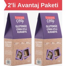 Eczacının Çiftliği Glutensiz Çörek Otlu Kurabiye 50g X 2 Adet / Vegan, Şeker Ilavesiz, Katkısız, Koruyucusuz