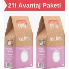 Eczacının Çiftliği Ksilitol Doğal Tatlandırıcı 250g X 2 Adet - Xylitol / Ketojenik, Vegan Diyete Uygundur