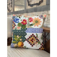 Etnik Meyveler Dekoratif Kırlent Kılıfı