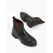 Friend & Trend Kahve Mat Su Geçirmez Içi Sıcacık Scuba Astarlı Kadın Botu FT555