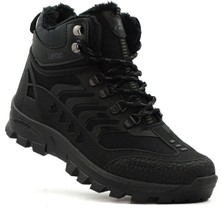 Letao Erkek Su Geçirmez Kürklü Ayakkabı Bot 2132