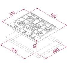 Teka Urban Serisi Gri Set( Hlb 8400 St - Gzc 75330 - Dlv 68660 )