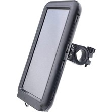 GongtuShop TIP-111 Stili Evrensel Su Geçirmez Bisiklet Telefon Tutucu Bisiklet Motosiklet Gidon Cep Telefonu Standı Montaj Su Geçirmez Cep Telefonu Braketi Kılıf (Yurt Dışından)