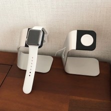 GongtuShop Siyah Stil Metal Alüminyum Şarj Cihazı Apple Watch Için Stand Tutucu Braketi Apple I Watch Için Şarj Beşiği Standı Şarj Cihazı Dock Istasyonu (Yurt Dışından)