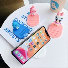 GongtuShop Gösterildiği Gibi Stil Karikatür Cep Telefonu Tutucu Masa Standı Sevimli Ayı Tavşan Telefon Desteği iPhone Xiaomi Telefon Standı Tablet Masa Tutucu (Yurt Dışından)