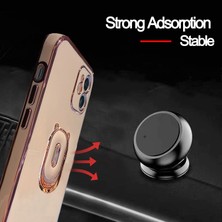 GongtuShop Kırmızı - Küçük Papatya Stili Parmak Yüzük Tutucu Standı 360 Derece Dönebilen Cep Telefonu Araba Standı Manyetik Montaj Telefonu Arka Sticker Evrensel Braket (Yurt Dışından)