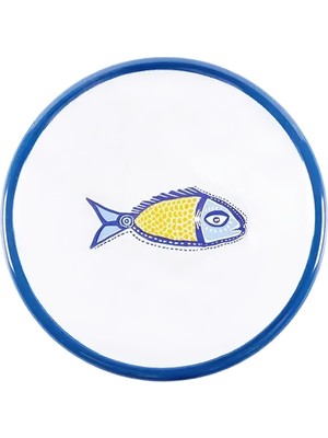 Anason Işleri Uçan Balık Emaye Tabak 12 cm