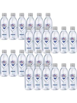 Uludağ Premium Cam Pet Su 400 ml 24 Lü Doğal ve Katkısız Ferahlatıcı Lezzetli İçecek