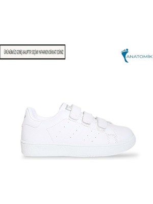 Jump Kidessa 1817-30110 Anatomik Tabanlı Unisex Çocuk Günlük Spor Ayakkabı - NKT01817-BEYAZ-30