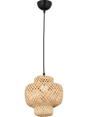 Istanbul Avize Rattan 20 cm Avize Bambu,iskandinav,bohem,modern Aydınlatma