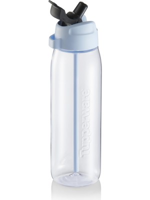 Tupperware Premium Pipetli Şişe 750 ml – BPA’sız Dayanıklı Şeffaf Plastik, Hafif ve Taşınabilir Turuncu Renk