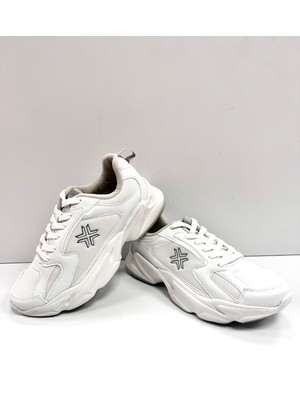 Buckhead Kalın Tabanlı Ortopedik Fileli Erkek Sneakers Spor Ayakkabı