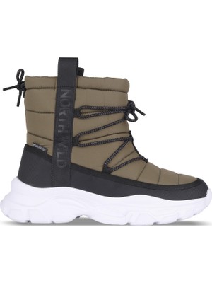 NORTH WILD Delta Su Geçirmez Kadın Kar Botu - Hakı