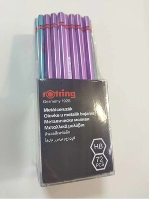 Rotring Metalik Kurşun Kalem Hb 72ADET