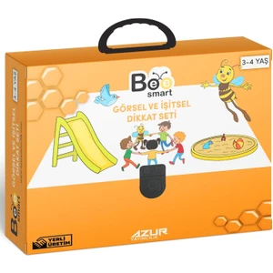Bee Smart Görsel ve İşitsel Dikkat Seti 3-4 Yaş