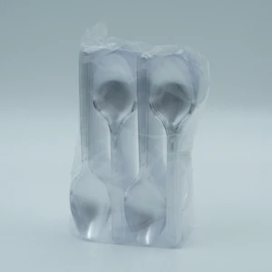 Şeffaf Sert Plastik Kaşık ( 100 Adet ) 1. Kalite