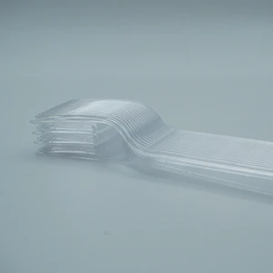 Şeffaf Sert Plastik Çatal ( 100 Adet ) 1. Kalite