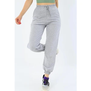 Paça Lastikli Düz Jogger Eşofman Altı
