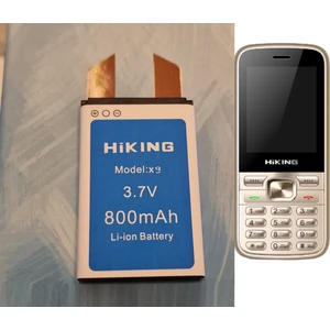 Hiking X9 Tuşlu Telefon Kaliteli Batarya Uzun Ömürlü X9 Hiking