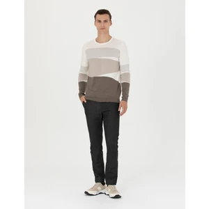 Pierre Cardin Erkek Antrasit Slim Fit Kanvas Pantolon 50278130-VR006