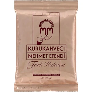 Mehmet Efendi Kurukahveci Mehmet Efendi Türk Kahvesi 100 gr Türk Kahvesi