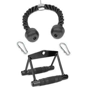 Triceps Halat - Rowing Bar - Triceps Rope - Seated Row - Chinning Bar Cable Crossover Aparat Seti