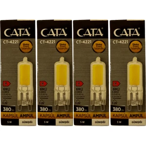 CT-4221 5W 3200K (Günışığı) G9 Duylu Kapsül Ampul (4 Adet)