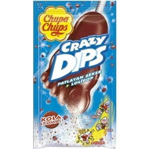 Chupa Chups Crazy Dips Kolalı 16 gr 24 Lü