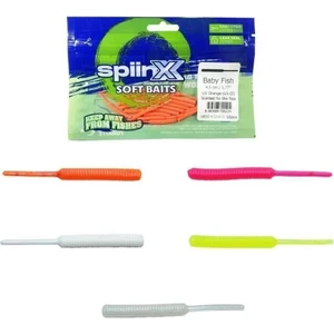 Soft Baits Baby Fish 4.5 cm Kokulu Silikon Yem 18 Adet